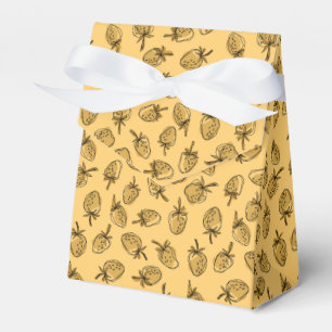 Erdbeermuster Geschenkschachtel