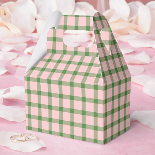 Erdbeermuster Geschenkschachtel (Hochzeit)