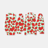 Erdbeermuster Geschenkschachtel (Ungefaltet)