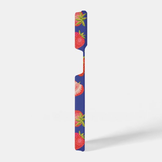 Erdbeermuster iPhone Hülle (Rechte Seite)