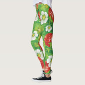 Erdbeermuster Leggings (Links)