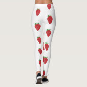 Erdbeermuster Leggings (Rückseite)