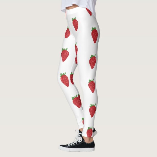 Erdbeermuster Leggings (Links)