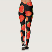 Erdbeermuster Leggings (Rückseite)