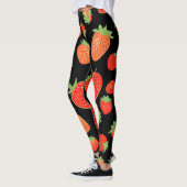 Erdbeermuster Leggings (Links)
