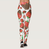 Erdbeermuster Leggings (Rückseite)