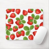 Erdbeermuster Mousepad (Mit Mouse)