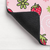 Erdbeermuster Mousepad (Ecke)