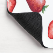 Erdbeermuster Mousepad (Ecke)