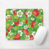 Erdbeermuster Mousepad (Mit Mouse)