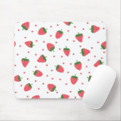 Erdbeermuster Mousepad (Mit Mouse)