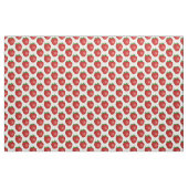 Erdbeermuster, Rote Erdbeeren, Obst, Leaf Stoff (Fat Quarter (45,7 x 55,9 cm))