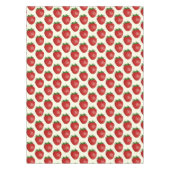 Erdbeermuster, Rote Erdbeeren, Obst, Leaf Tischdecke (Vorderseite)