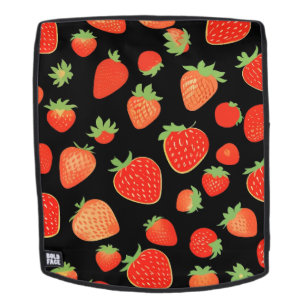 Erdbeermuster Rucksack
