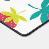 Erdbeermuster Schreibtischunterlage (Ecke)