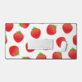 Erdbeermuster Schreibtischunterlage (Tastatur & Maus)