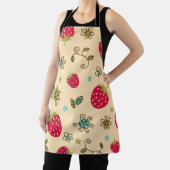 Erdbeermuster Schürze (InSitu)