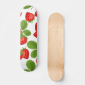 Erdbeermuster Skateboard (Vorderseite)