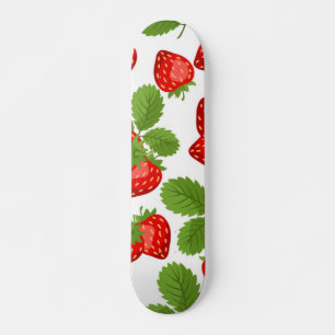 Erdbeermuster Skateboard