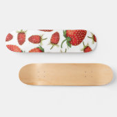Erdbeermuster Skateboard (Horizontal)