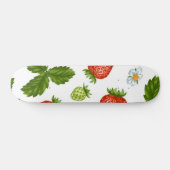 Erdbeermuster Skateboard (Horizontal)
