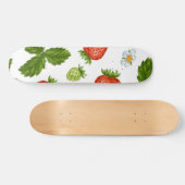 Erdbeermuster Skateboard (Horizontal)