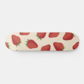 Erdbeermuster Skateboard (Horizontal)