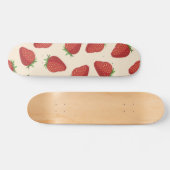 Erdbeermuster Skateboard (Horizontal)