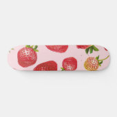 Erdbeermuster Skateboard (Horizontal)