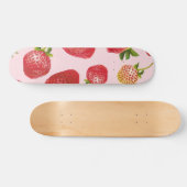 Erdbeermuster Skateboard (Horizontal)