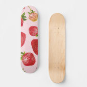 Erdbeermuster Skateboard (Vorderseite)