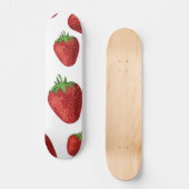 Erdbeermuster Skateboard (Vorderseite)