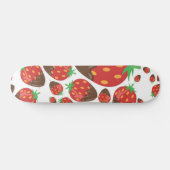 Erdbeermuster Skateboard (Horizontal)