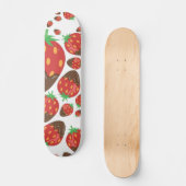 Erdbeermuster Skateboard (Vorderseite)
