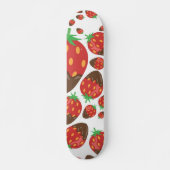 Erdbeermuster Skateboard (Vorne)
