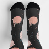 Erdbeermuster Socken (Oben)