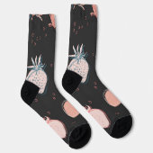 Erdbeermuster Socken (Rechts)