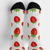 Erdbeermuster Socken (Oben)