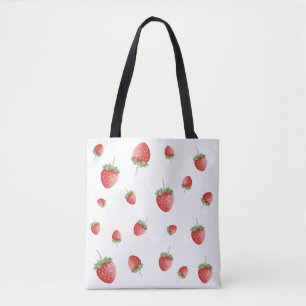 Erdbeermuster Tasche