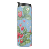 Erdbeermuster Thermosbecher (Nach rechts gedreht)