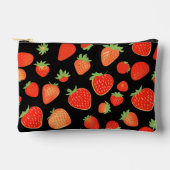Erdbeermuster Zubehörtasche (Vorderseite)