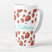 Erdbeername Milchtasse (Rechte Ecke)