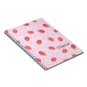 ErdbeerNotebook Notizblock (Rechte Seite)