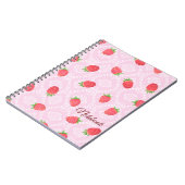 ErdbeerNotebook Notizblock (Linke Seite)