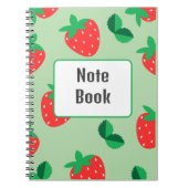 ErdbeerNotebook Notizblock (Vorderseite)