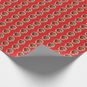 Erdbeerpapier Geschenkpapier (Ecke)