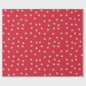 Erdbeerpapier Geschenkpapier (Flach)