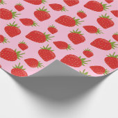 Erdbeerpapier Geschenkpapier (Ecke)