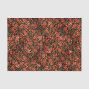 Erdbeerpapier Seidenpapier