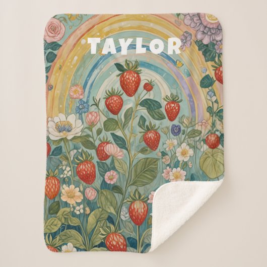 Erdbeerpflaster Sherpadecke (Vorderseite)